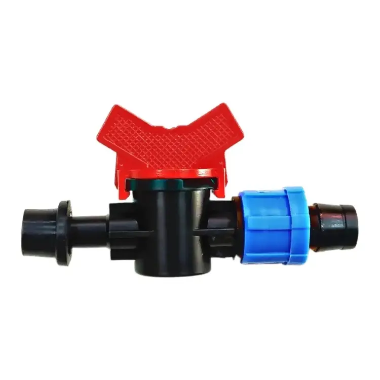 Стартовый кран для капельной ленты Green Helper OV031708R Стартовый кран для капельной ленты Green Helper OV031708R