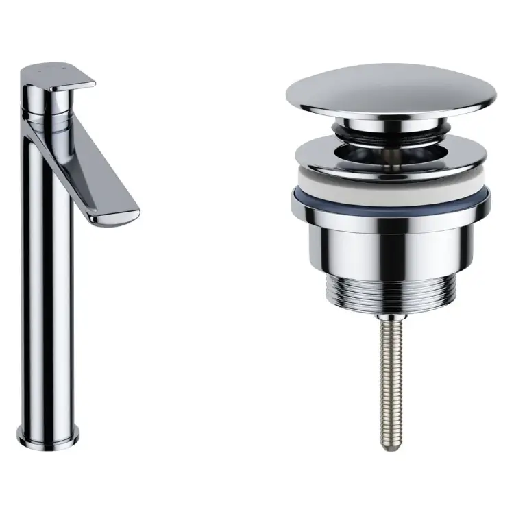 Высокий смеситель для раковины в ванную комнату Wellsee ICON! for life 201000011