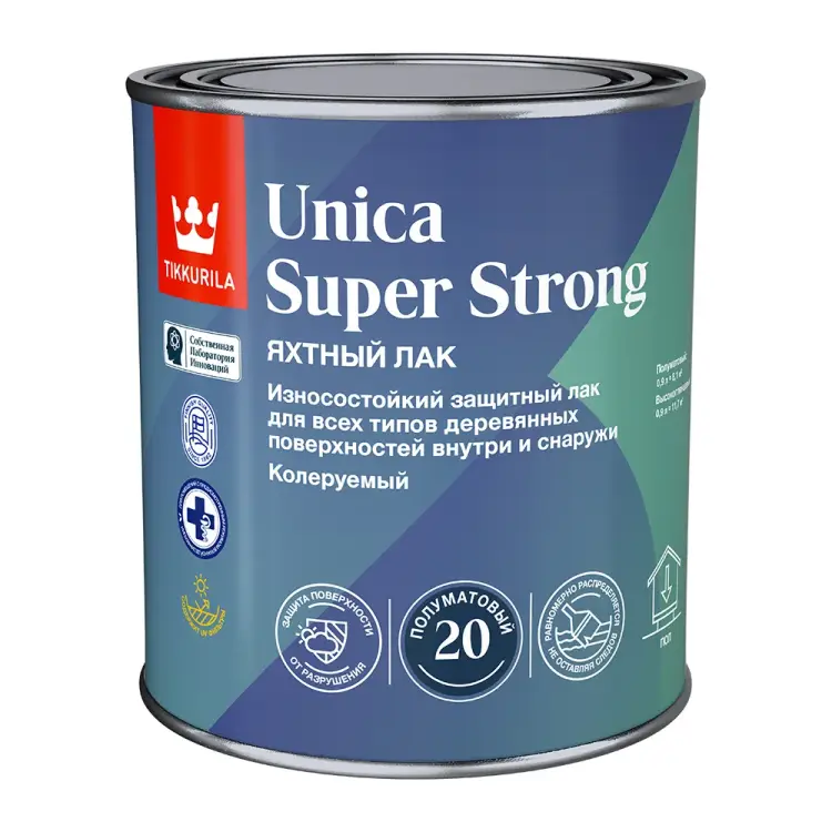 Универсальный лак Tikkurila UNICA SUPER STRONG EP 700014011