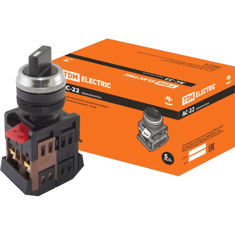 Переключатель TDM ELECTRIC АС-22 SQ0703-0007