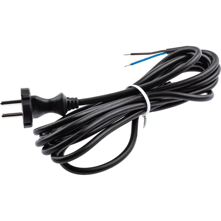 Сетевой шнур ЭРА UX-2x0,75-1,5m-B Б0048681 Сетевой шнур ЭРА UX-2x0,75-1,5m-B Б0048681