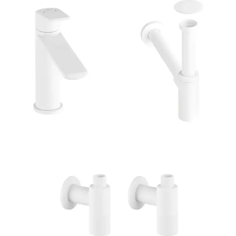 Смеситель для раковины в ванную комнату Wellsee ICON! for life 201000125