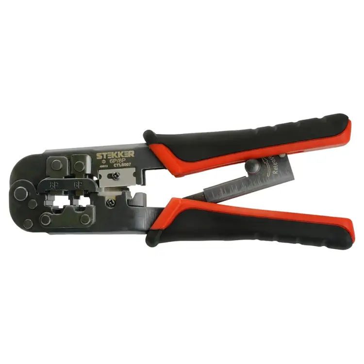 Кримпер для обжима RJ разъемов STEKKER CTLS007 49613
