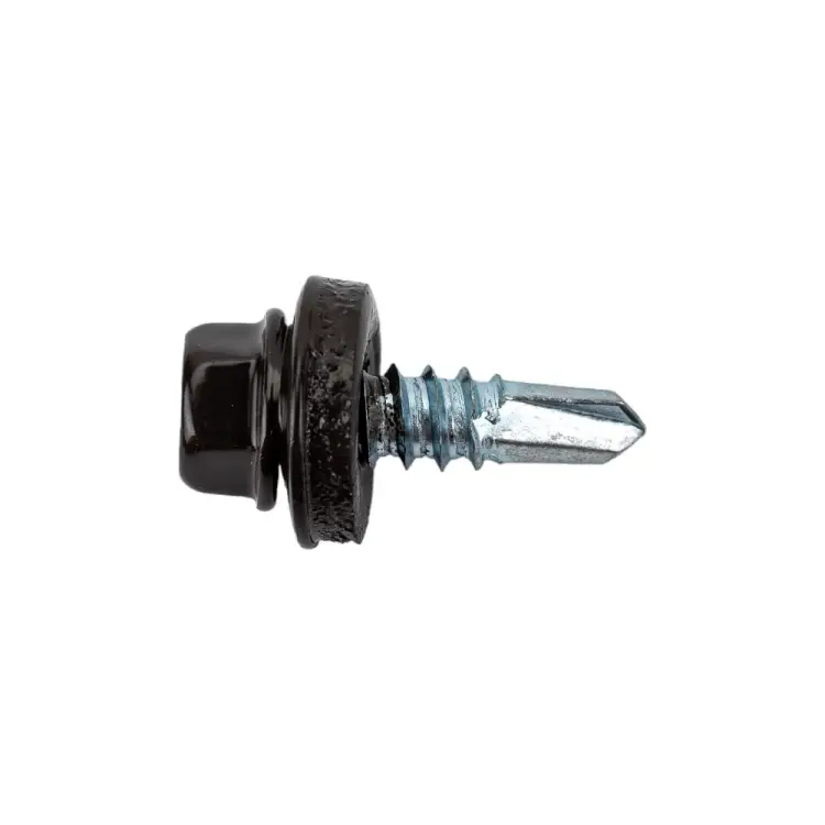Саморез по металлу Daxmer №3 5,5х19 RAL8019 305869