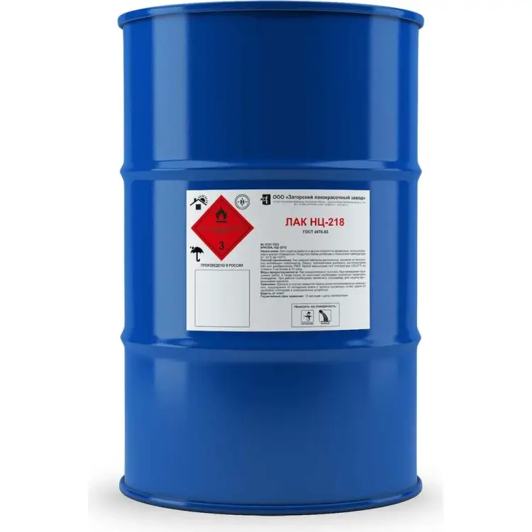 Лак ЗАГОРСКИЙ ЛАКОКРАСОЧНЫЙ ЗАВОД НЦ-218 ZLK05242