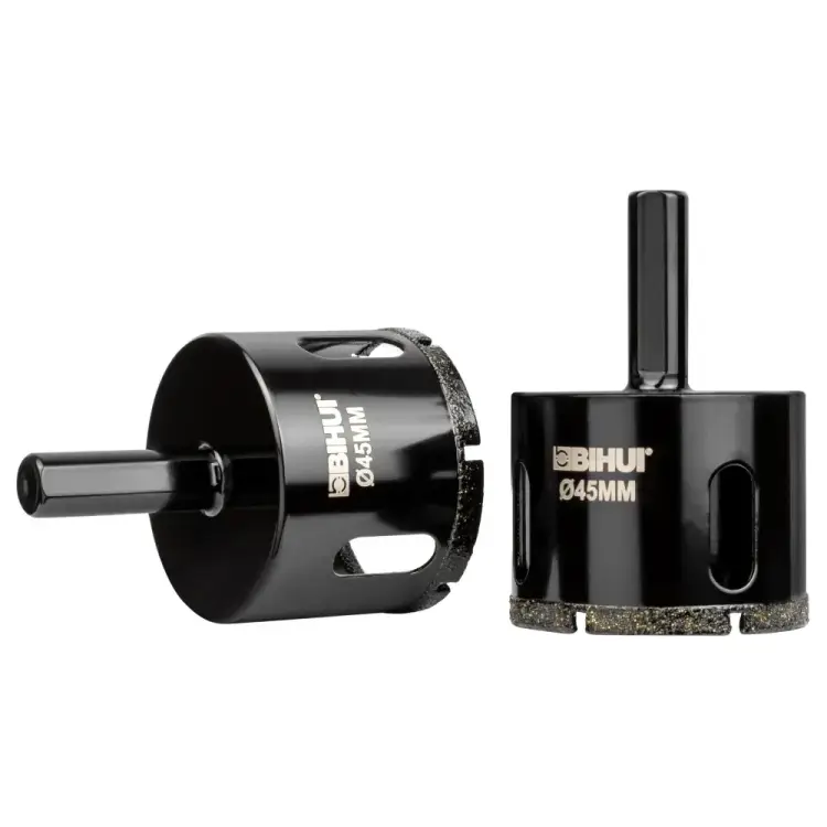 Алмазная коронка по стеклу и керамике BIHUI DBW45