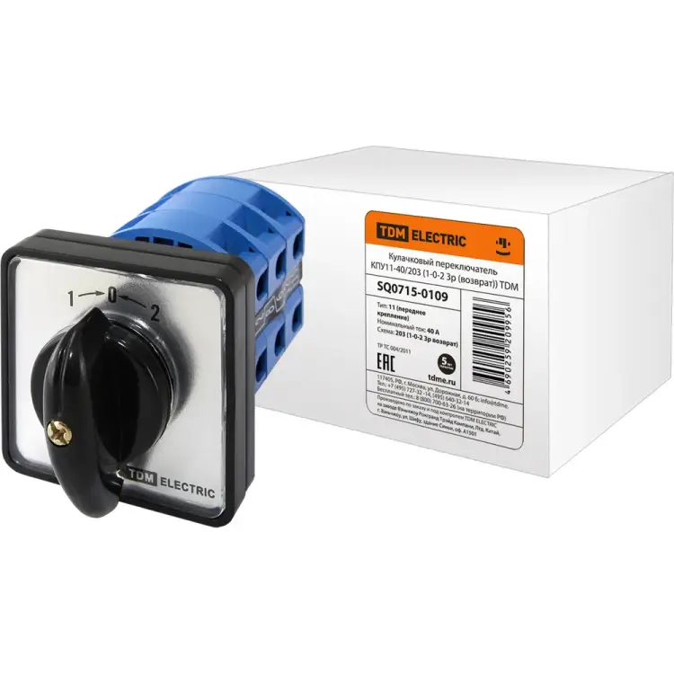 Переключатель TDM ELECTRIC КПУ11-40/203 SQ0715-0109