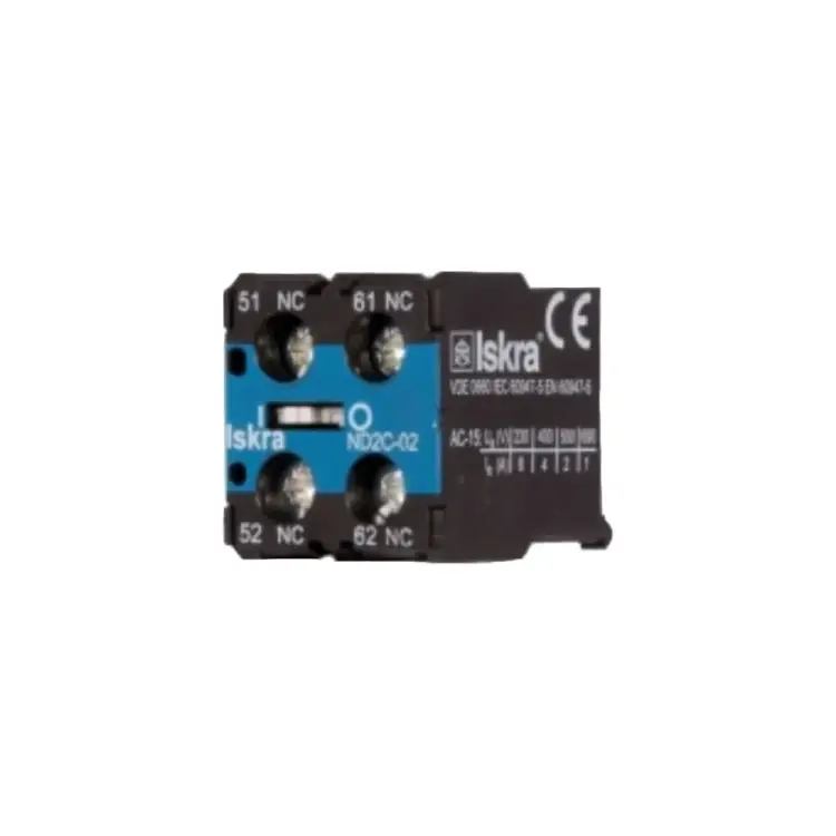 Блок-контакт для миниконтакторов iskra ND2M-20 3838733076934