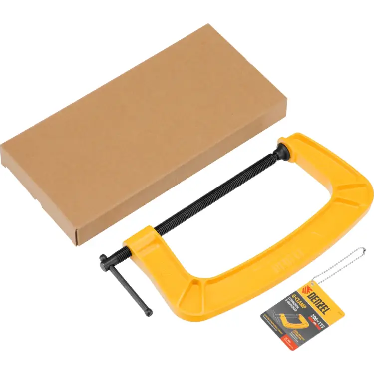 G-образная усиленная струбцина Denzel 20646