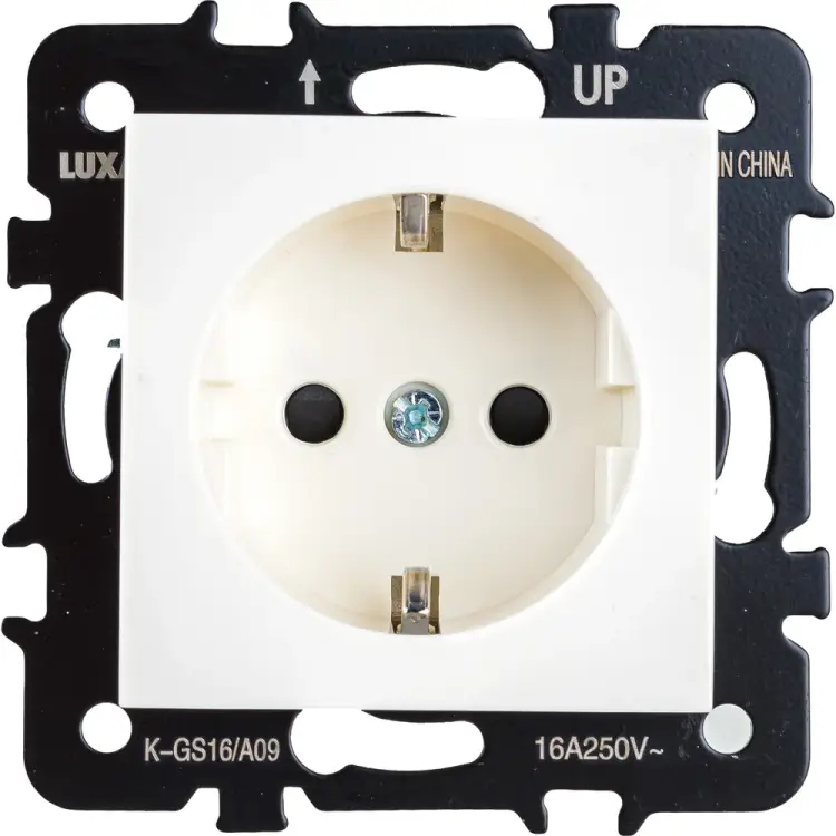 Розетка Luxar Art 4606400620488