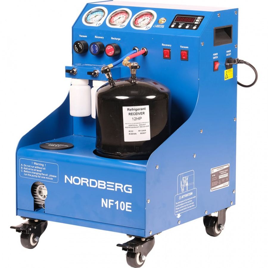 Полуавтоматическая установка для заправки кондиционеров NORDBERG NF10E