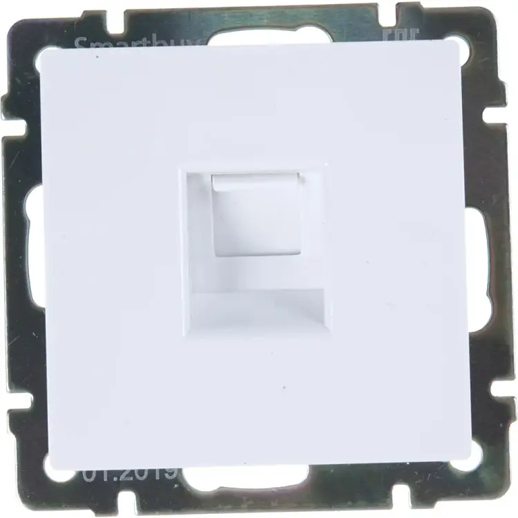 Телефонная розетка Smartbuy Нептун SBE-05w-S1-PH