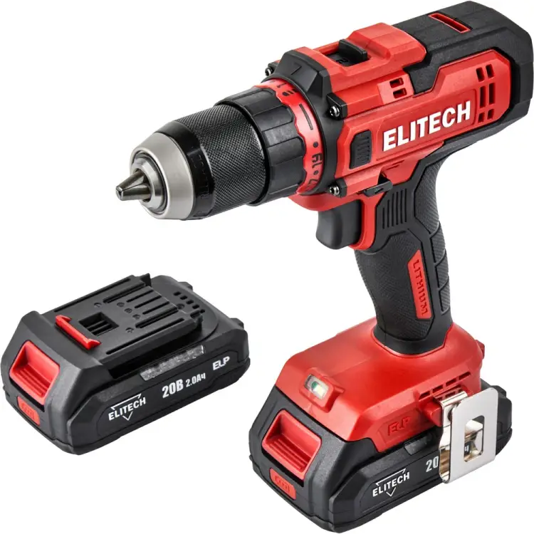 Аккумуляторная дрель Elitech ДА 20СЛ2 (E2201.044.01) 205670 Аккумуляторная дрель Elitech ДА 20СЛ2 (E2201.044.01) 205670