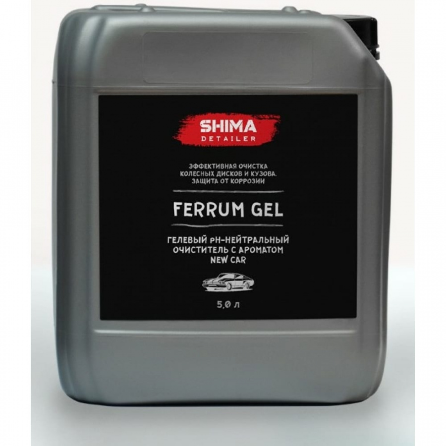 PH-нейтральный гелевый очиститель SHIMA DETAILER FERRUM GEL