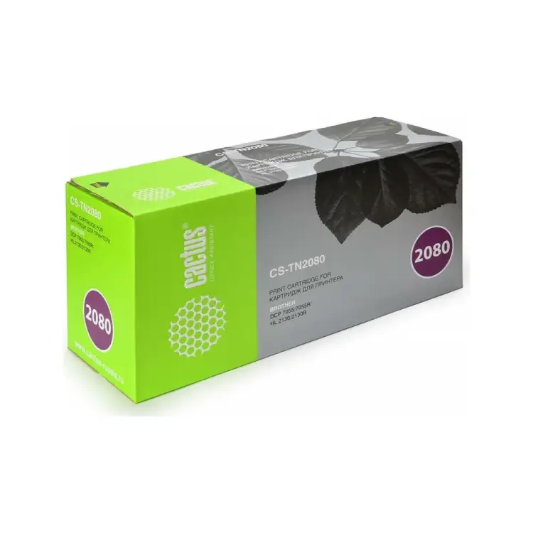 Лазерный картридж для brother hl-2130r/dcp-7055r Cactus tn-2080 781416