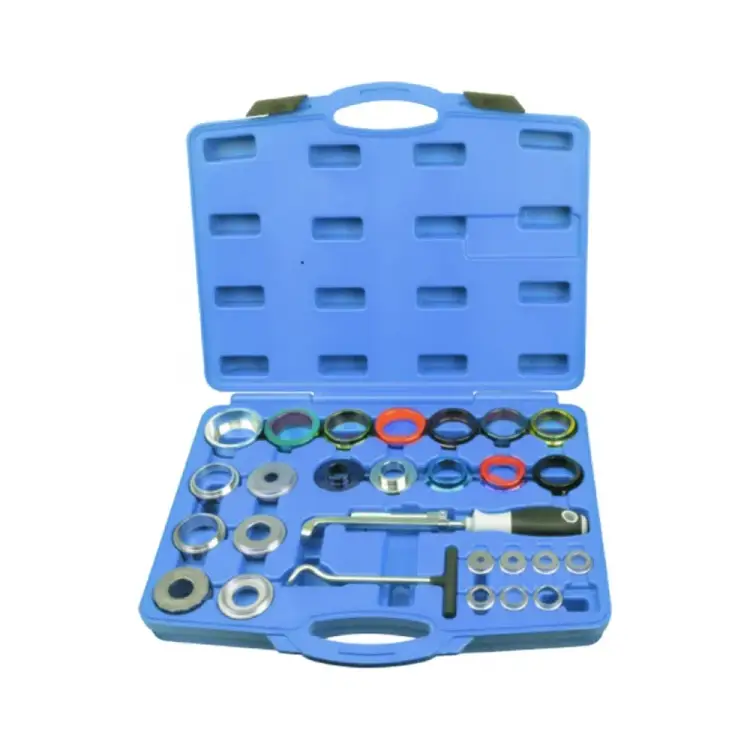 Набор приспособлений и оправок для снятия и установки сальников Rockforce RF-927G1(17726) Набор приспособлений и оправок для снятия и установки сальников Rockforce RF-927G1(17726)