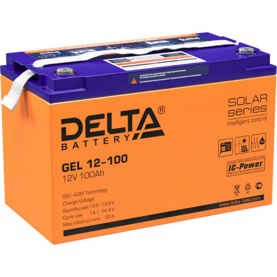 Аккумулятор DELTA GEL 12-100