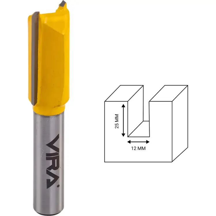 Пазовая прямая фреза VIRA 553311