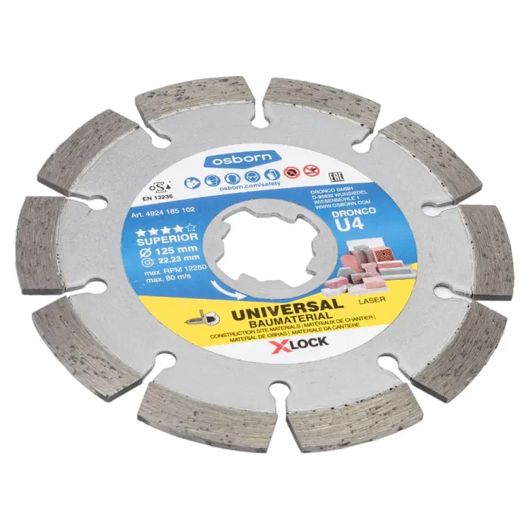 Универсальный алмазный диск DRONCO OSBORN U4 4924185102 Универсальный алмазный диск DRONCO OSBORN U4 4924185102