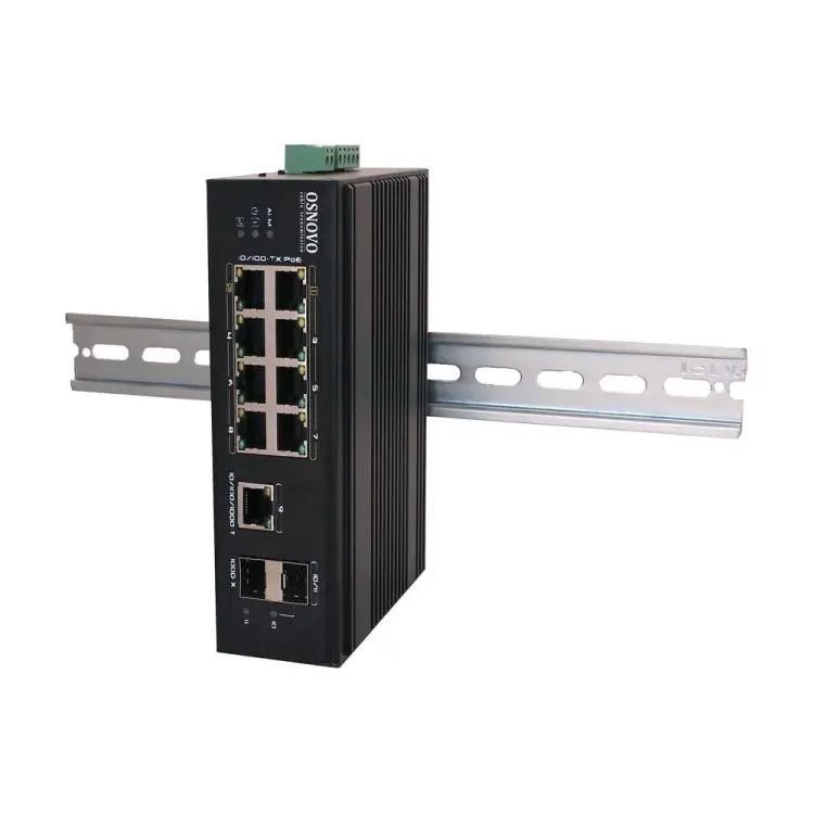 Промышленный PoE коммутатор OSNOVO sct1312 Промышленный PoE коммутатор OSNOVO sct1312