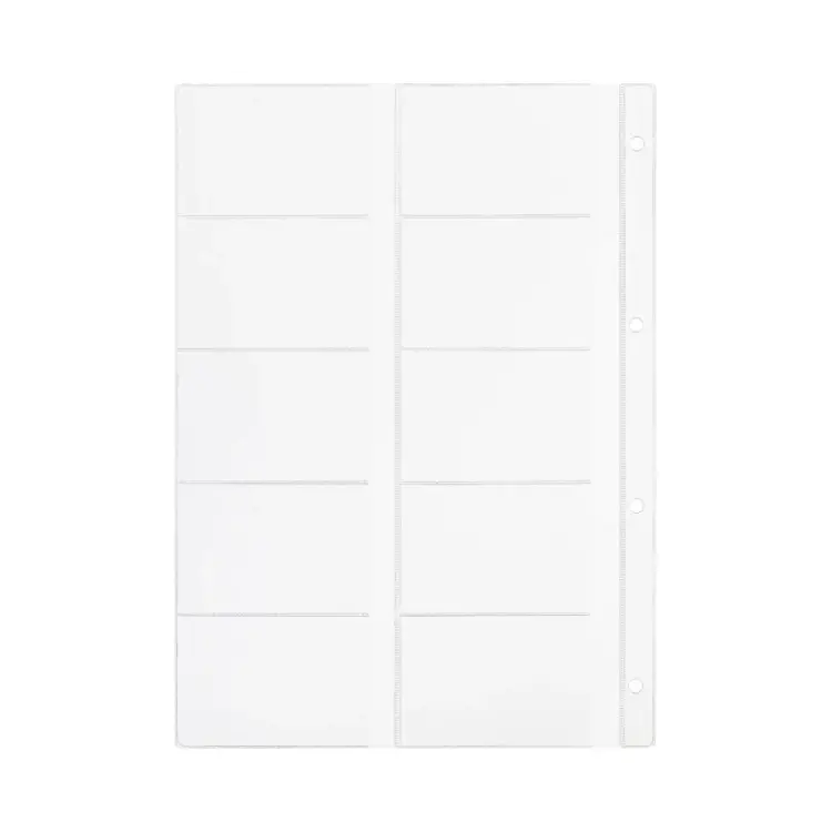 Папка файл-вкладыш для визиток Attache 1970/4 547080