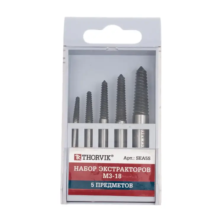 Набор экстракторов THORVIK SEA5S 52877 Набор экстракторов THORVIK SEA5S 52877
