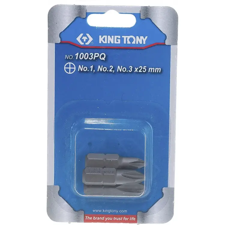 Набор бит вставок KING TONY 1003PQ Набор бит вставок KING TONY 1003PQ