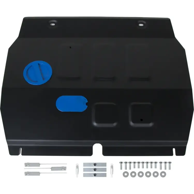 Штампованная защита картера и КПП для Chevrolet Onix II пок. 2019- Rival 111.1032.1