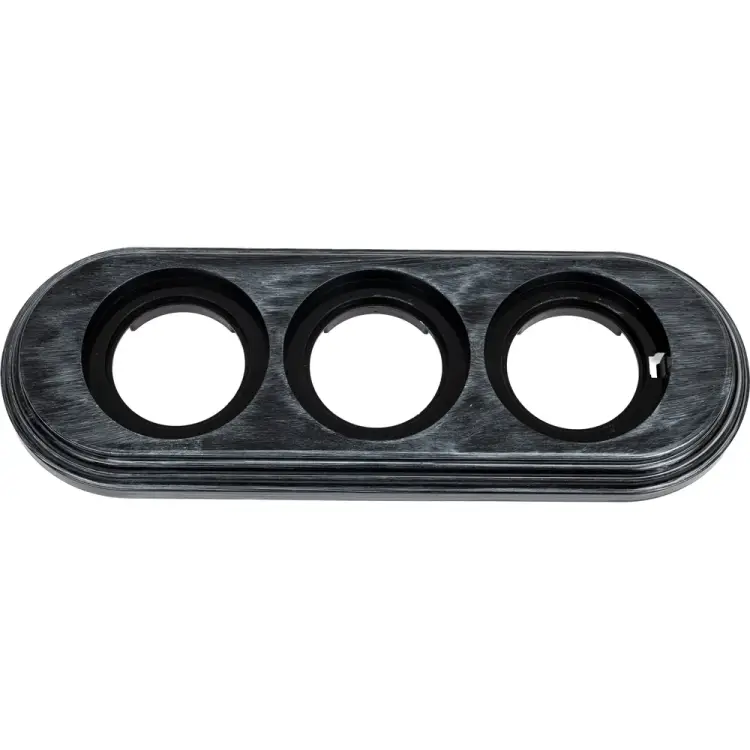 Трехпостовая рамка Bironi BF1-630-11/PL