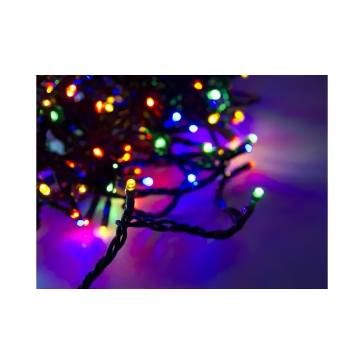 Гирлянда Neon-Night Клип лайт 24В, 5 нитей по 20 м, 665LED мульти RGYB 323-509