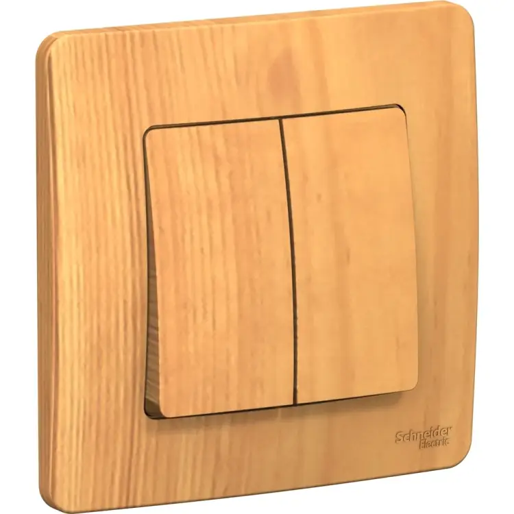 Двухклавишный переключатель Systeme Electric Blanca BLNVS106605