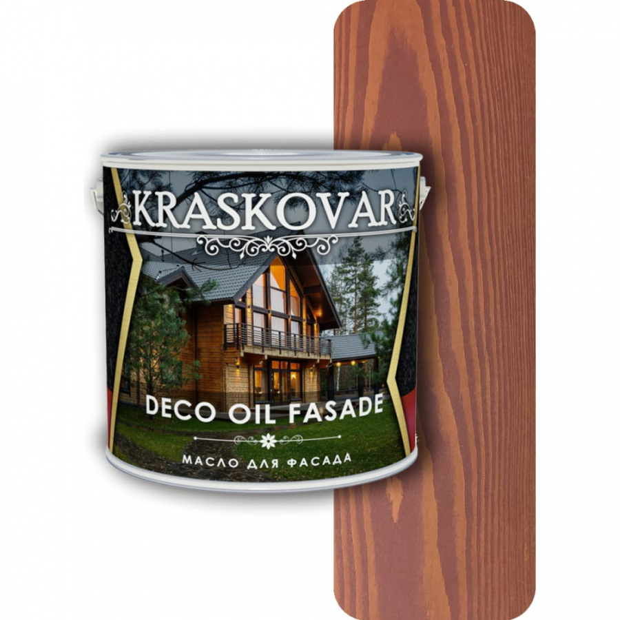 Масло для фасада Kraskovar Deco Oil Fasade