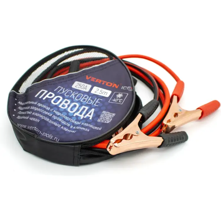 Стартовые провода VERTON Snow 250 CU 01.9670.9909 Стартовые провода VERTON Snow 250 CU 01.9670.9909