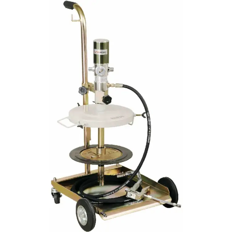 Пневматический солидолонагнетатель для бочек 16/30 кг Lubeworks 1700512 Пневматический солидолонагнетатель для бочек 16/30 кг Lubeworks 1700512