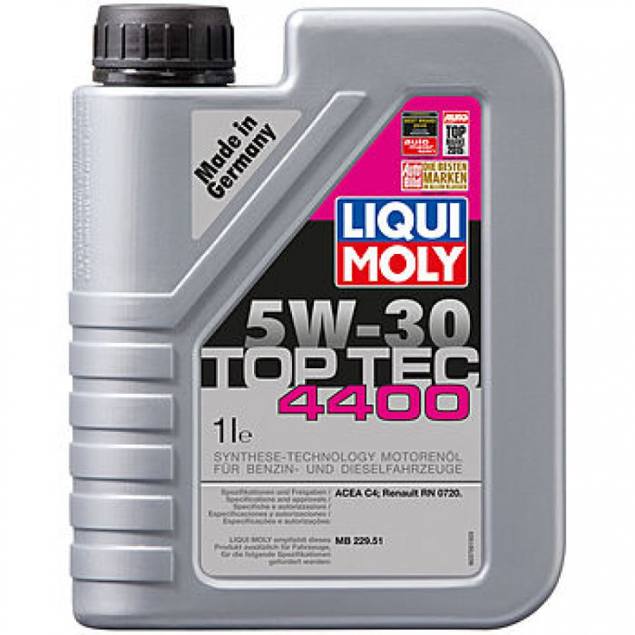 HC-синтетическое моторное масло LIQUI MOLY Top Tec 4400 5W-30 C4