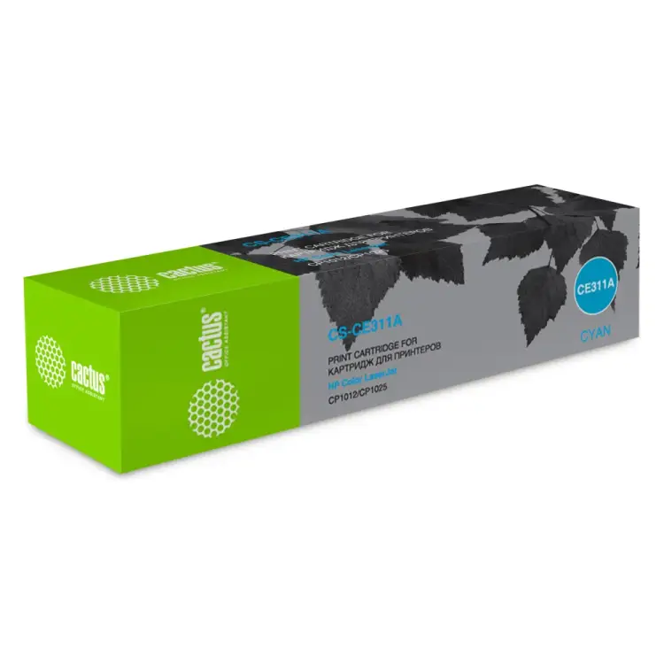 Лазерный картридж для hp lj cp1012pro/cp1025 Cactus ce311a 728757