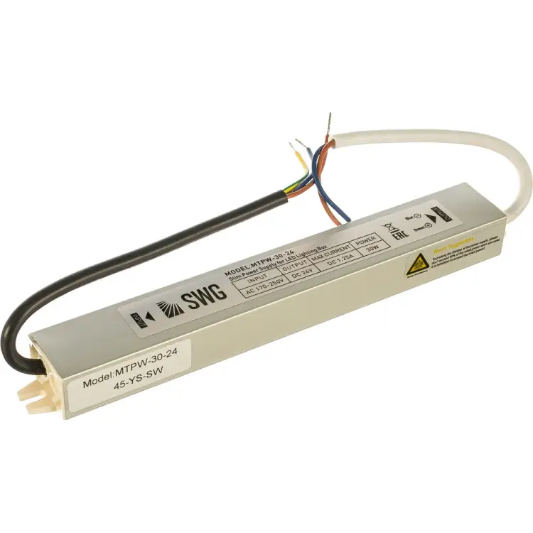 Влагозащитный блок питания SWG MTPW-30-24 00-00005629