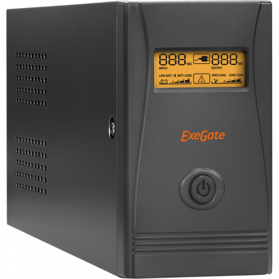 Источник бесперебойного питания ExeGate Power Smart ULB-650.LCD.AVR.EURO