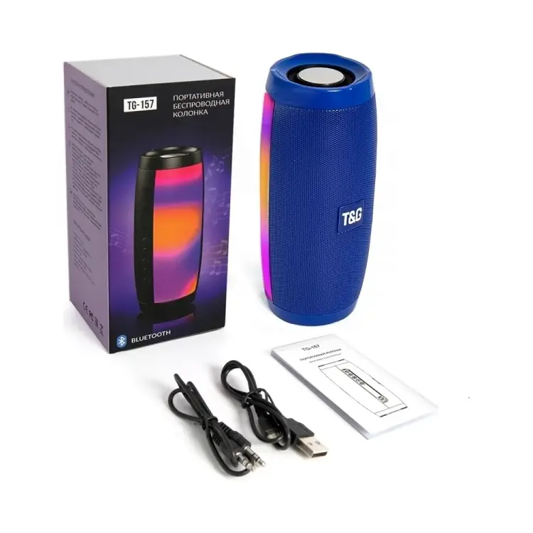 Портативная колонка T&G TG157 TG157BL Портативная колонка T&G TG157 TG157BL