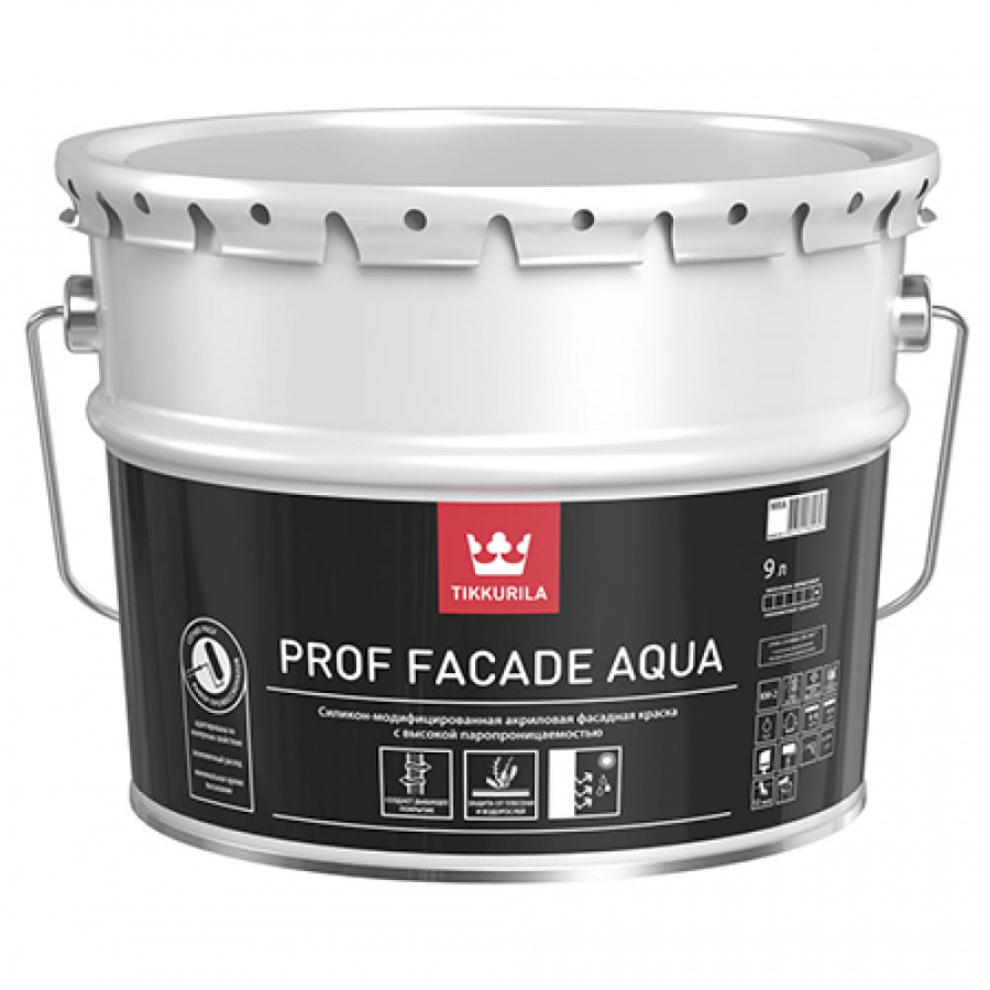 Фасадная краска Tikkurila prof facade aqua