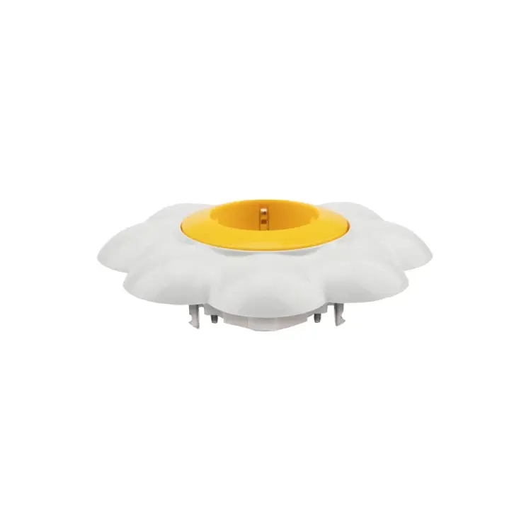 Одноместная розетка KRANZ Ромашка KR-78-0622