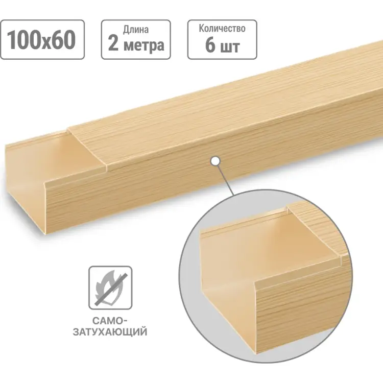 Кабель-канал TDM ELECTRIC SQ0402-0610