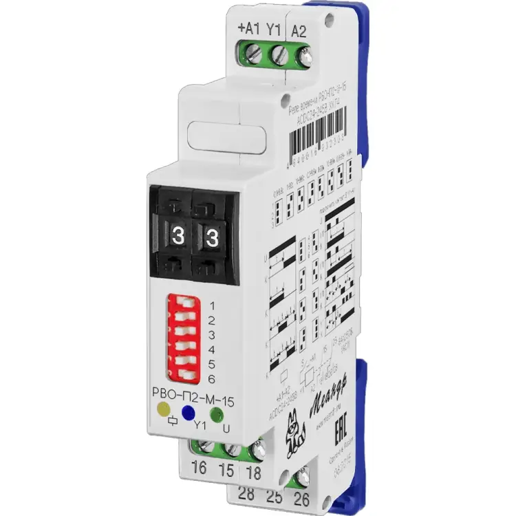 Реле времени Меандр РВО-П2-М-15 A8302-16932306