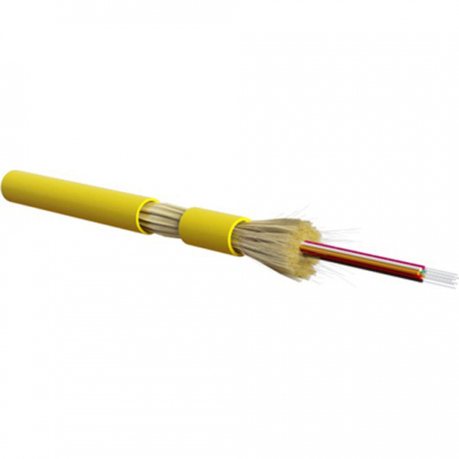 Волоконно-оптический кабель Hyperline FO-DT-IN-9S-8-LSZH-YL 9/125