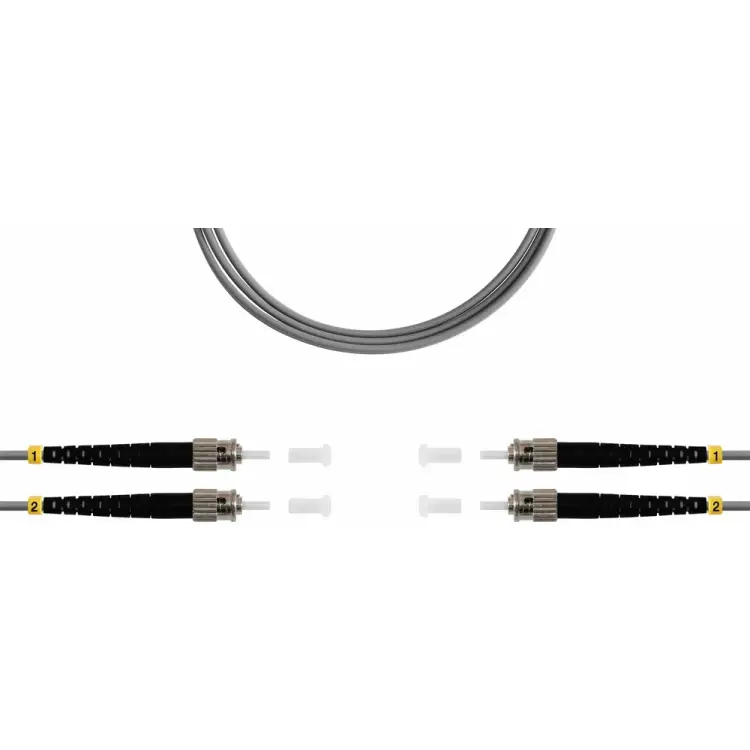 Дуплексный оптический патч-корд TopLan DPC-TOP-OM1-ST/P-ST/P-5.0