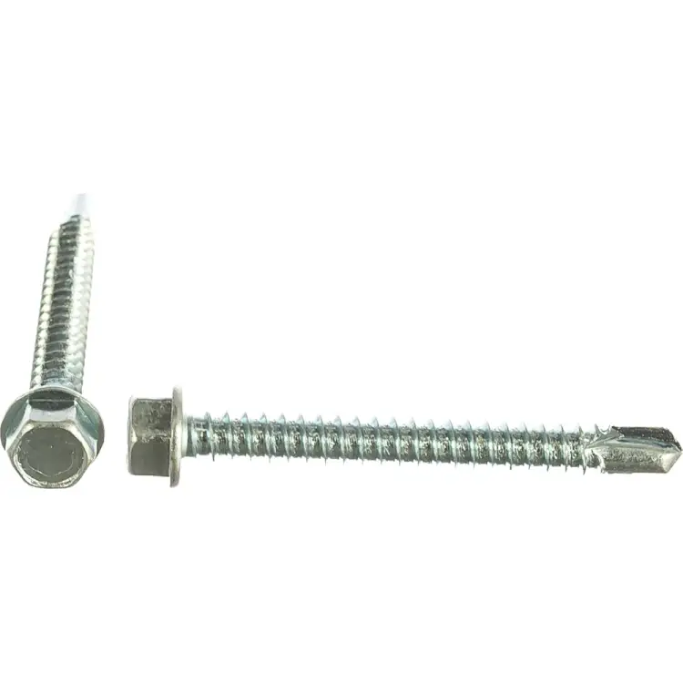 Оцинкованный сверлоконечный саморез ЦКИ 5.5х50 DIN7504-K 1666
