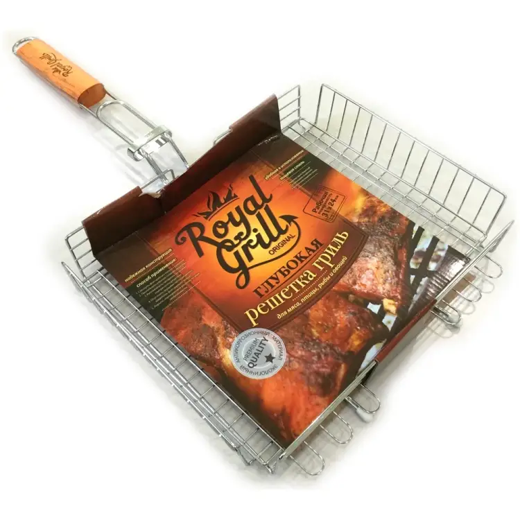 Глубокая решетка-гриль ROYALGRILL 80-022 Глубокая решетка-гриль ROYALGRILL 80-022