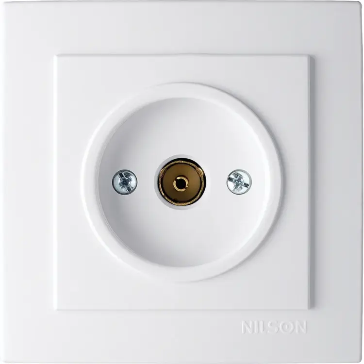 Телевизионная, проходная розетка Nilson TOURAN-ALEGRA-THOR 24111028