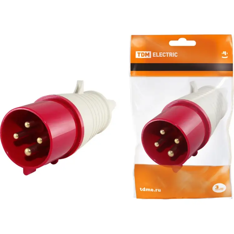 Вилка TDM ELECTRIC 024 SQ0601-0005 Вилка TDM ELECTRIC 024 SQ0601-0005