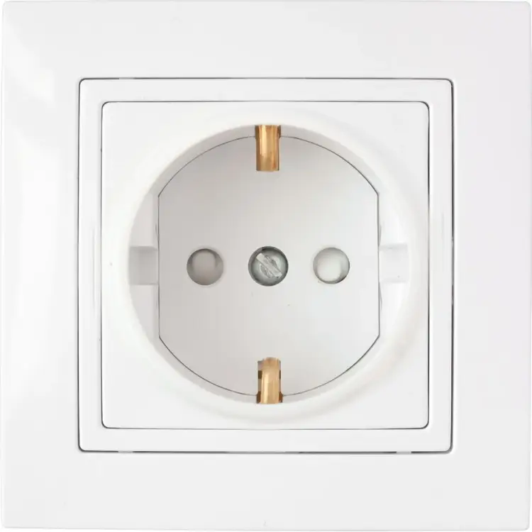 Одноместная розетка BYLECTRICA УЮТ РС16-341